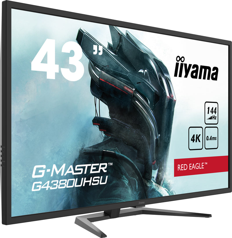 iiyama G-MASTER Red Eagle 43" Gaming Monitor (G4380UHSU-B1)