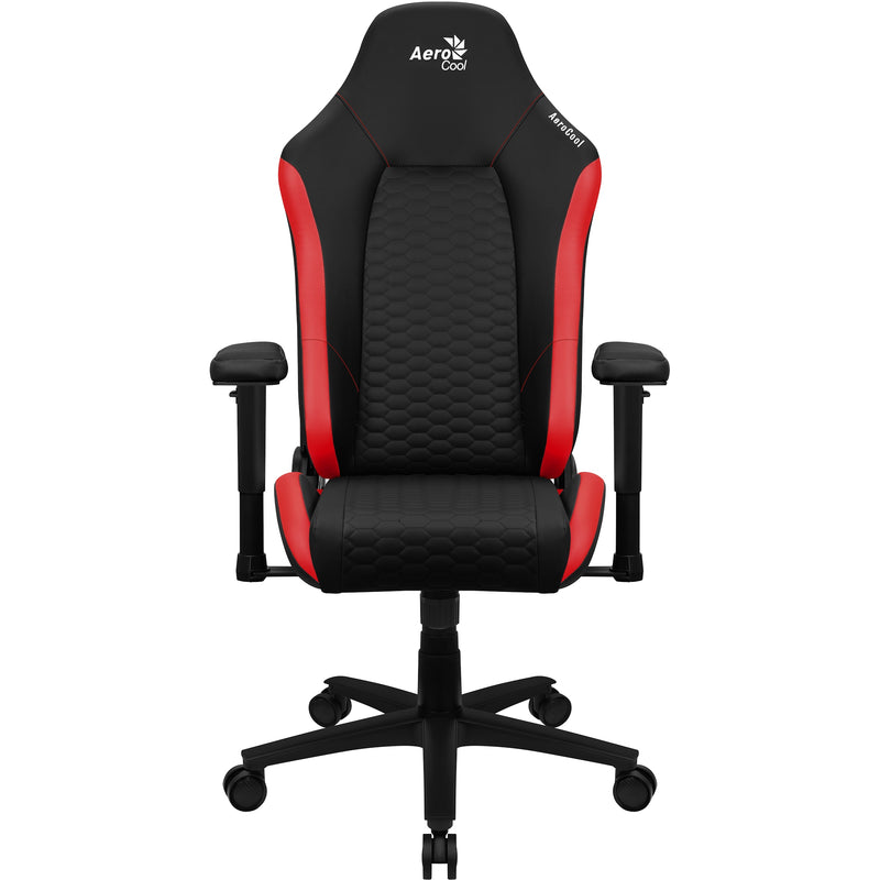 AeroCool Crown Nobility Series Gaming Chair - Black/Red