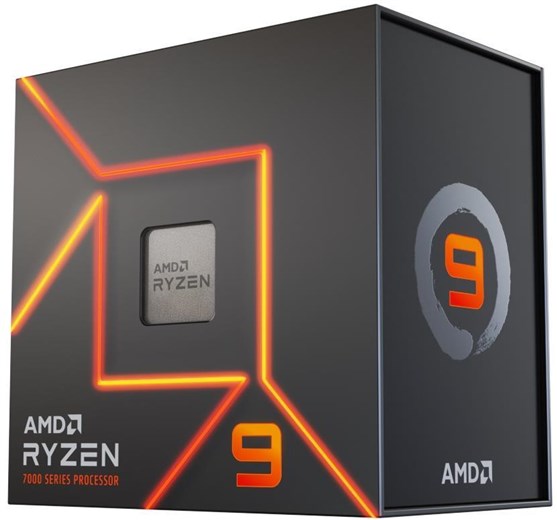 AMD Ryzen 9 7950X CPU, AM5, 4.5GHz (5.7 Turbo), 16-Core, 170W (230W Turbo), 81MB Cache, 5nm, 7th Gen, Radeon Graphics, NO HEATSINK/FAN