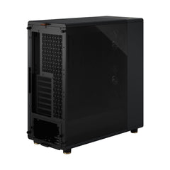 Fractal Design North Charcoal Black (TG Dark) Case w/ Dark Tint Glass Window, ATX, 2 Fans, USB-C, Walnut Front