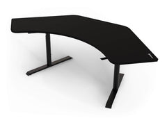 Arozzi Arena Angelo Gaming Desk – Pure Black