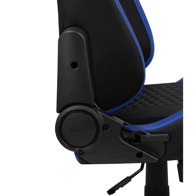 AeroCool Crown Nobility Series Gaming Chair - Black/Blue