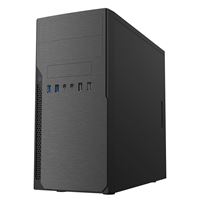 CiT Classic Micro Tower 2 x USB 3.0 / 2 x USB 2.0 Black Case with 500W PSU