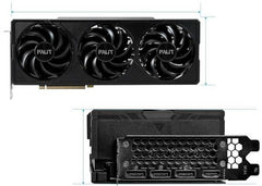 Palit RTX4070 JetStream, PCIe4, 12GB DDR6X, HDMI, 3 DP, 2475MHz Clock