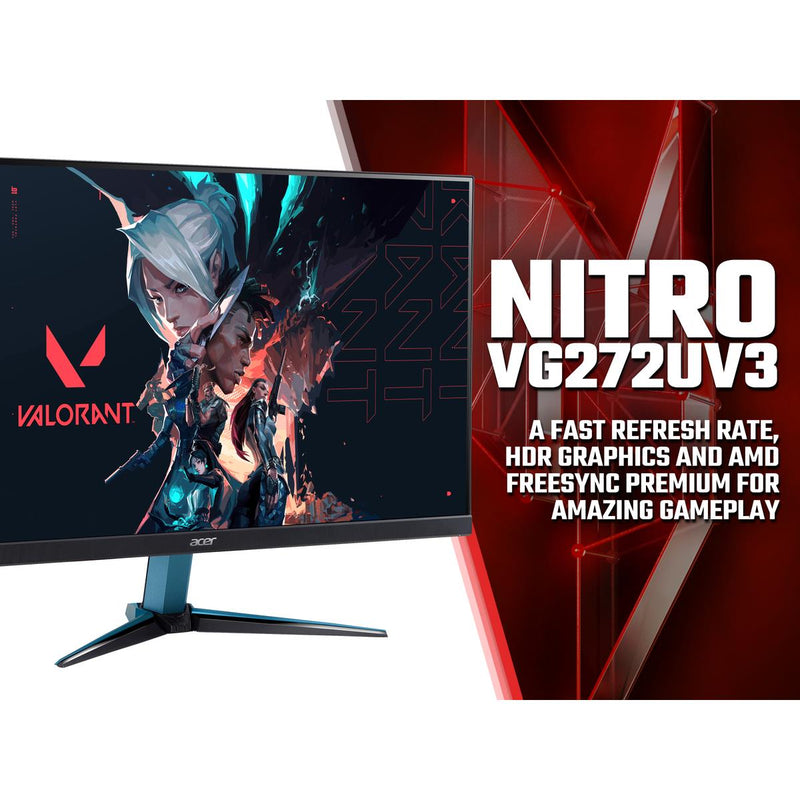 Acer Nitro 27" VG272U V3 WQHD 180Hz Gaming Monitor (UM.HV2EE.304)