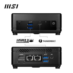 MSI Cubi 5 12M Intel Core i5-1235U - Mini PC (Barebone)