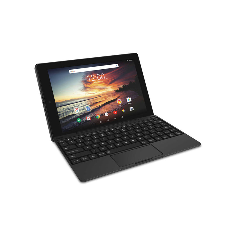 Venturer Challenger Pro 10.1" Android Tablet with Keyboard, 32GB -  Black