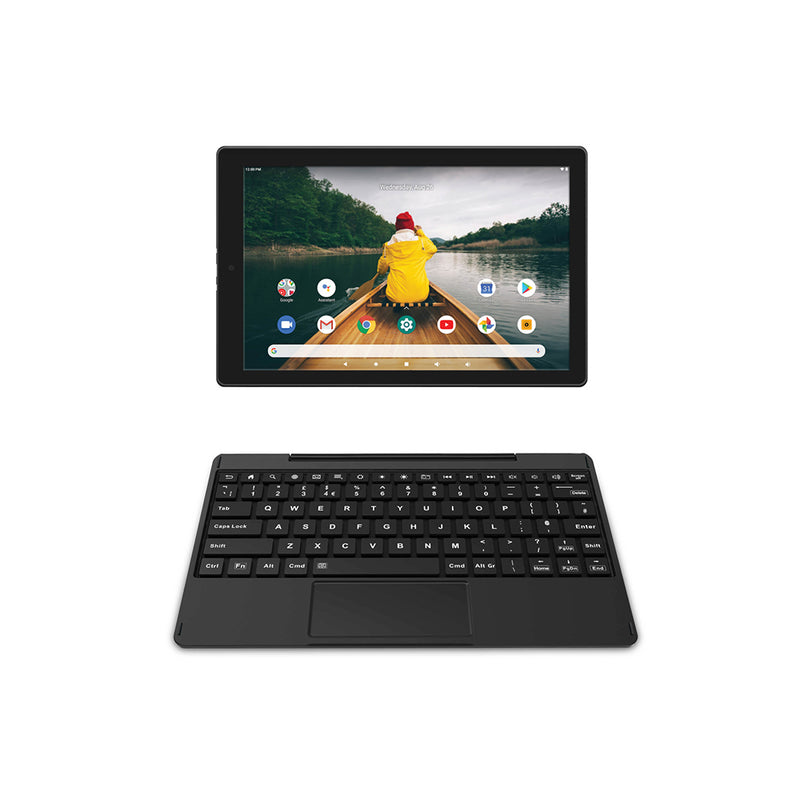 Venturer Challenger Pro 10.1" Android Tablet with Keyboard, 32GB -  Black