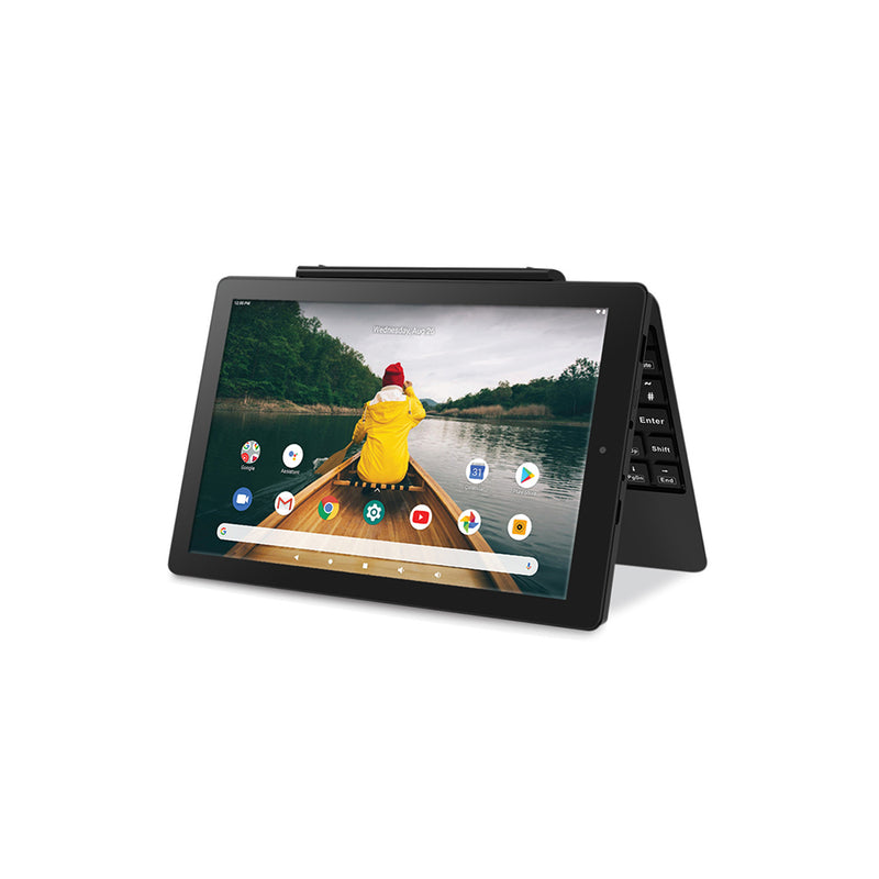 Venturer Challenger Pro 10.1" Android Tablet with Keyboard, 32GB -  Black