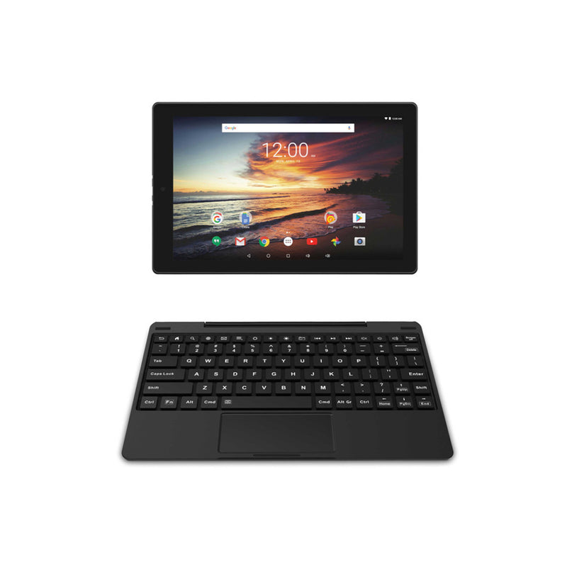 Venturer Challenger Pro 10.1" Android Tablet with Keyboard, 32GB -  Black