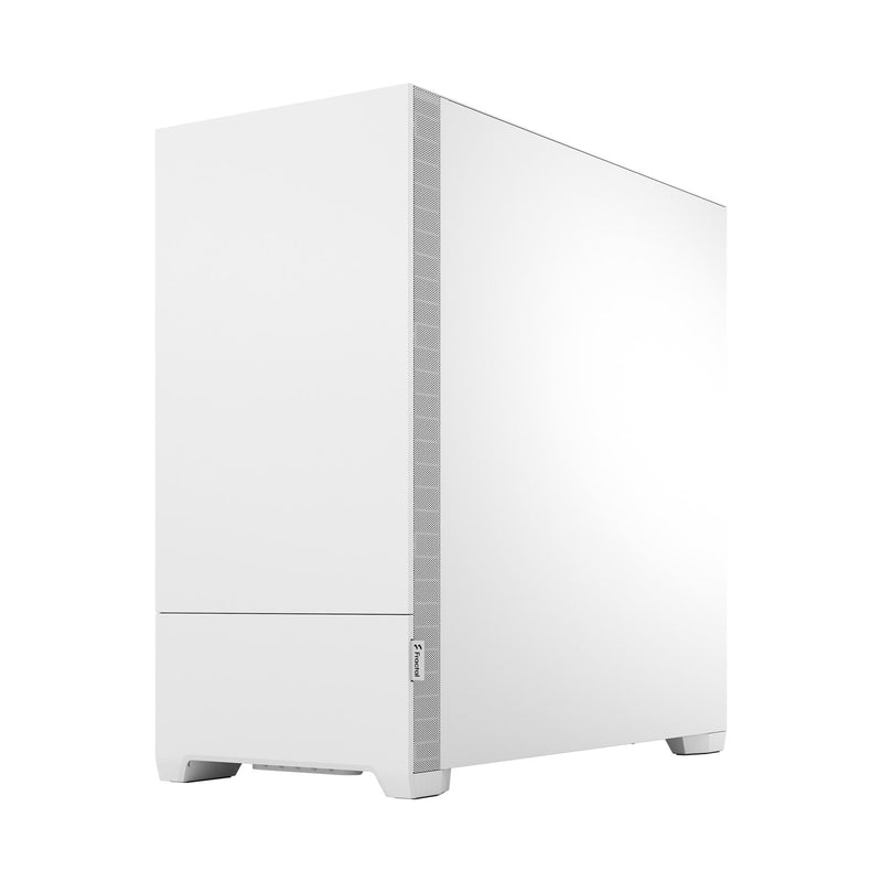 Fractal Design Pop Silent (White TG) Gaming Case w/ Clear Glass Window, ATX, Sound-Damping & Steel Foam, 3 Fans