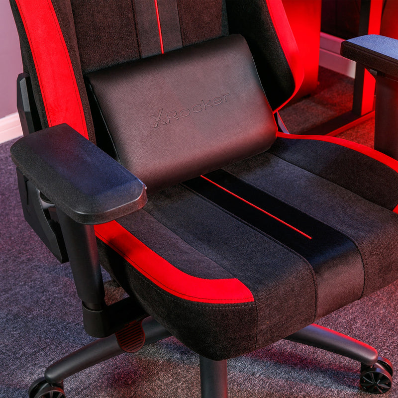 X Rocker | ONYX Office Gaming Chair - Black/Red