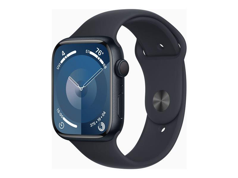 Apple Watch Series 9 (GPS) - 45 mm - Midnight - Band Size: M/L