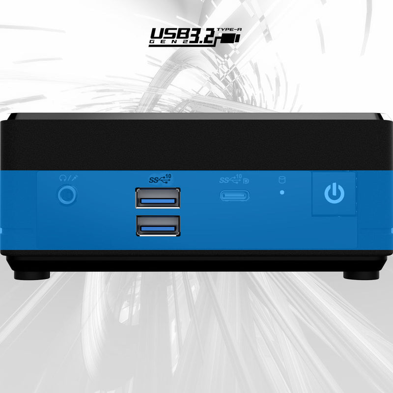 MSI Cubi N ADL Intel N200, 4GB RAM, 128GB SSD, Windows 11 Pro - Mini PC