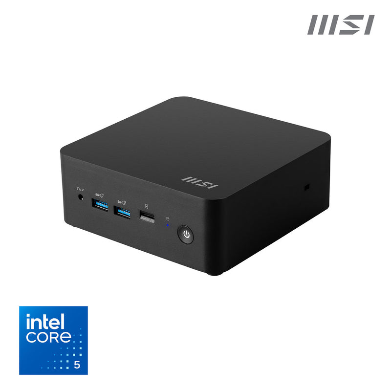 MSI Cubi NUC 1M, Intel Core 5 120U (14th Gen) - Mini PC (Barebone)