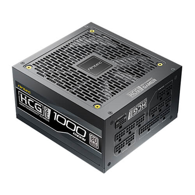 Antec HCG1000 PRO Platinum ATX 3.1 Power Supply - 1000W, 80 PLUS Platinum Certified, High-Performance Gaming PSU