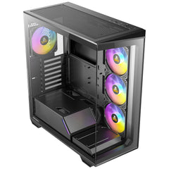 Antec C3 Mid Tower Black ARGB Case - Black