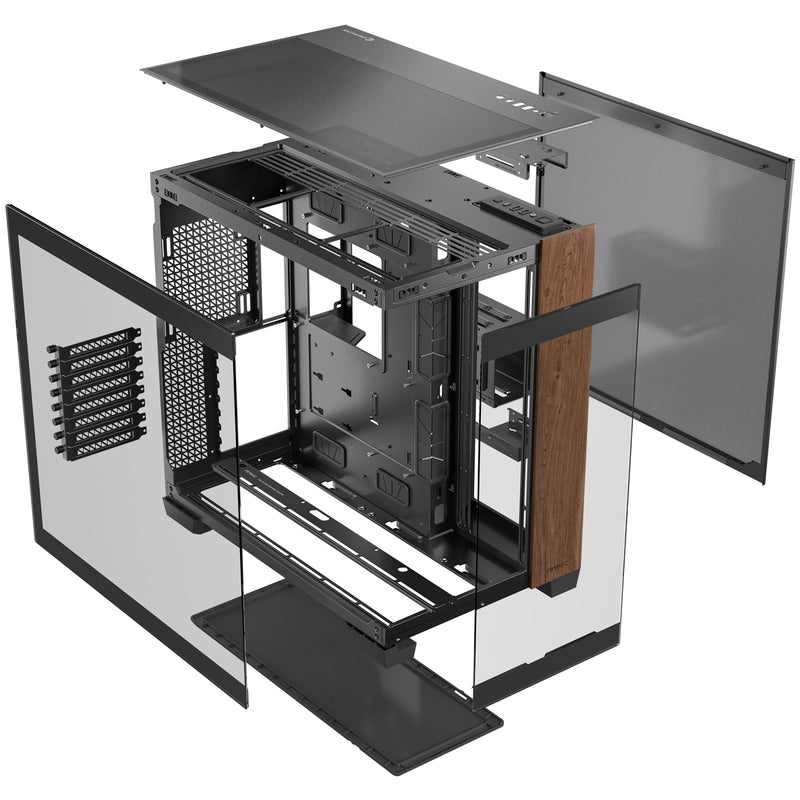 Antec C8 Mid Tower Gaming Case - Wood