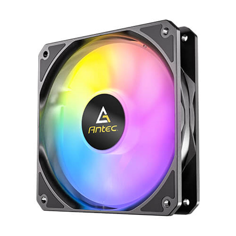 Antec P12R ARGB Reverse PWM 120mm Fan, 4-Pin - Black