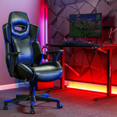 X Rocker | Drogon Gaming Office Chair - Blue