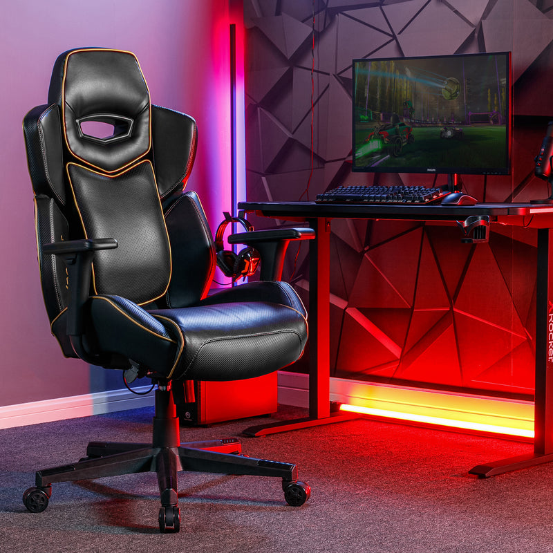 X Rocker | Drogon Gaming Office Chair - Gold