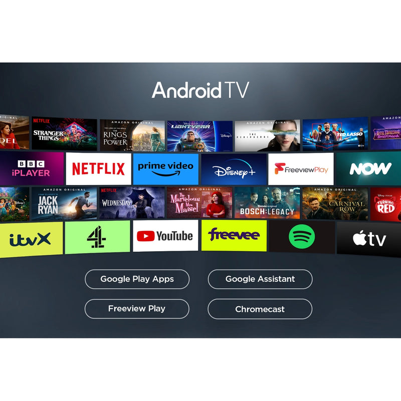 TCL 75" 4K HDR Smart TV,  2024 Model - Titanium (75V6BK)