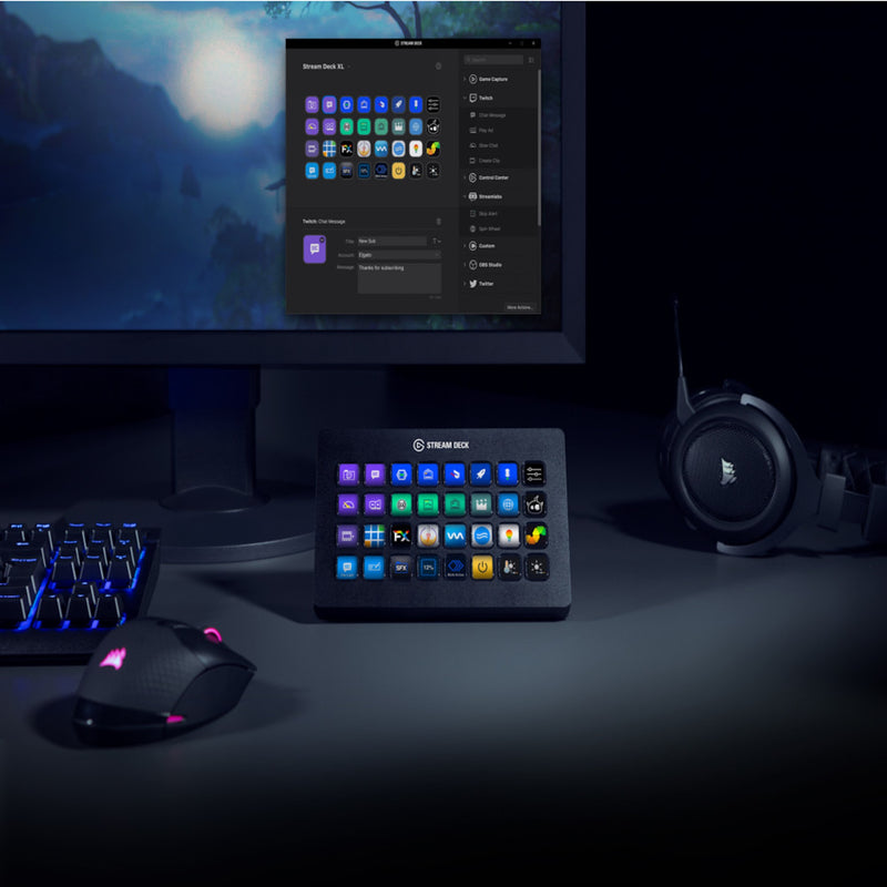 Elgato USB 32 Key Customisable Stream Deck XL