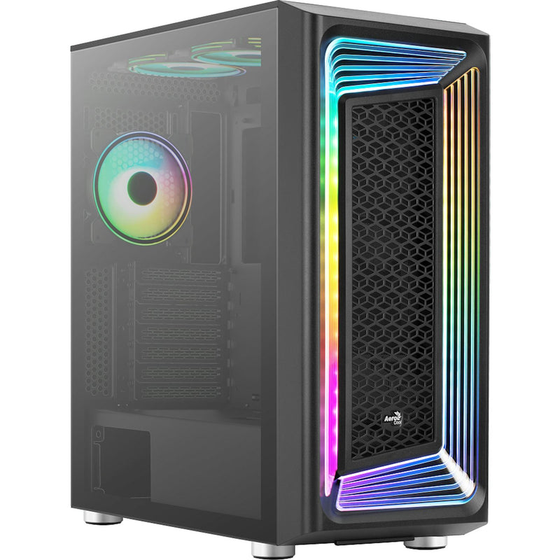 Aerocool Interstellar ARGB Mid Tower Case - Black