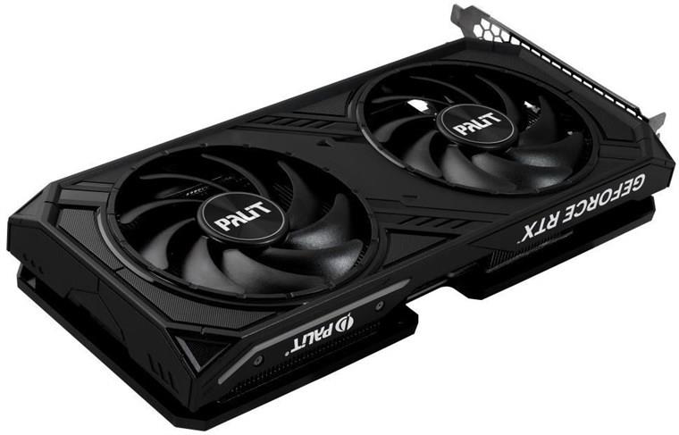 Palit RTX4070 DUAL, PCIe4, 12GB DDR6X, HDMI, 3 DP, 2475MHz Clock, RGB Lighting