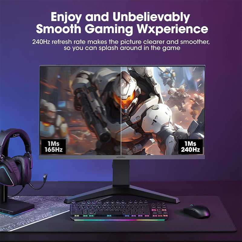 Koorui 27" QHD 240Hz Gaming Monitor (27E3QK)