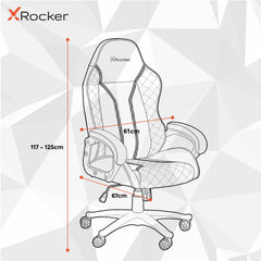 X Rocker | Maelstrom Faux Leather Office Gaming Chair