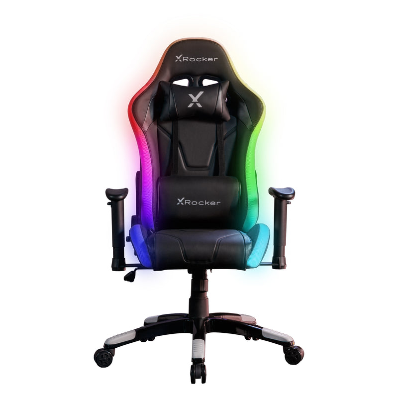 X Rocker | Agility Jr Esport Gaming Chair with Comfort Adjustability for Junior Gamers - RGB