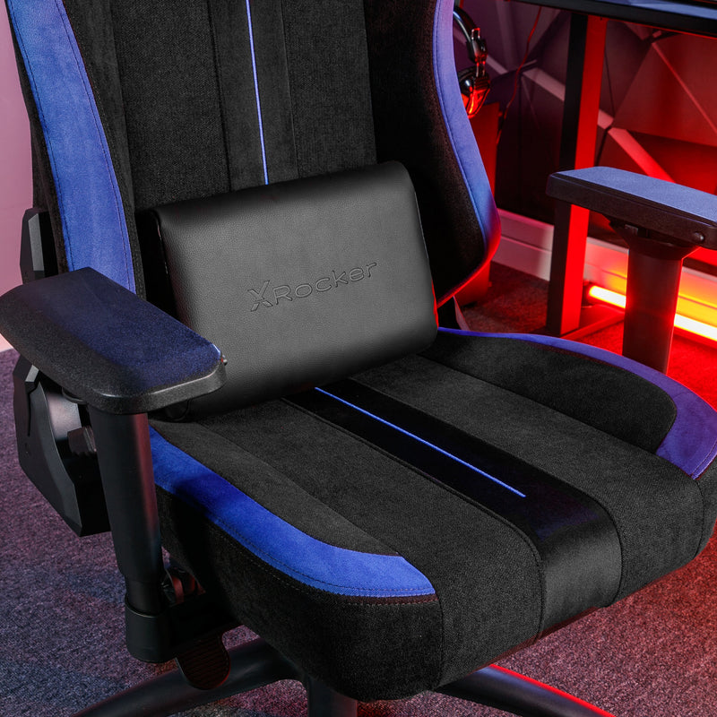 X Rocker | ONYX Office Gaming Chair - Black/Blue