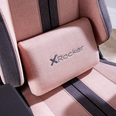 X Rocker | ONYX Office Gaming Chair - Powder/Slate Grey