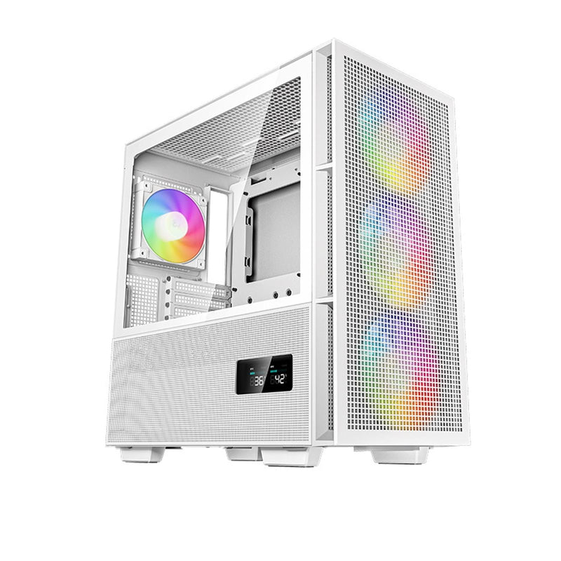 DeepCool CH560 Digital, White, Mid Tower Gaming Case