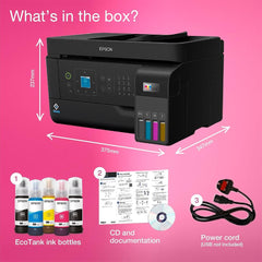 Epson EcoTank ET-4810 A4 Multifunction Wi-Fi Ink Tank Printer (upto three-year ink supply included)