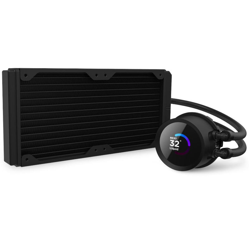 NZXT Kraken 240 Black AIO CPU Water Cooler - 240mm