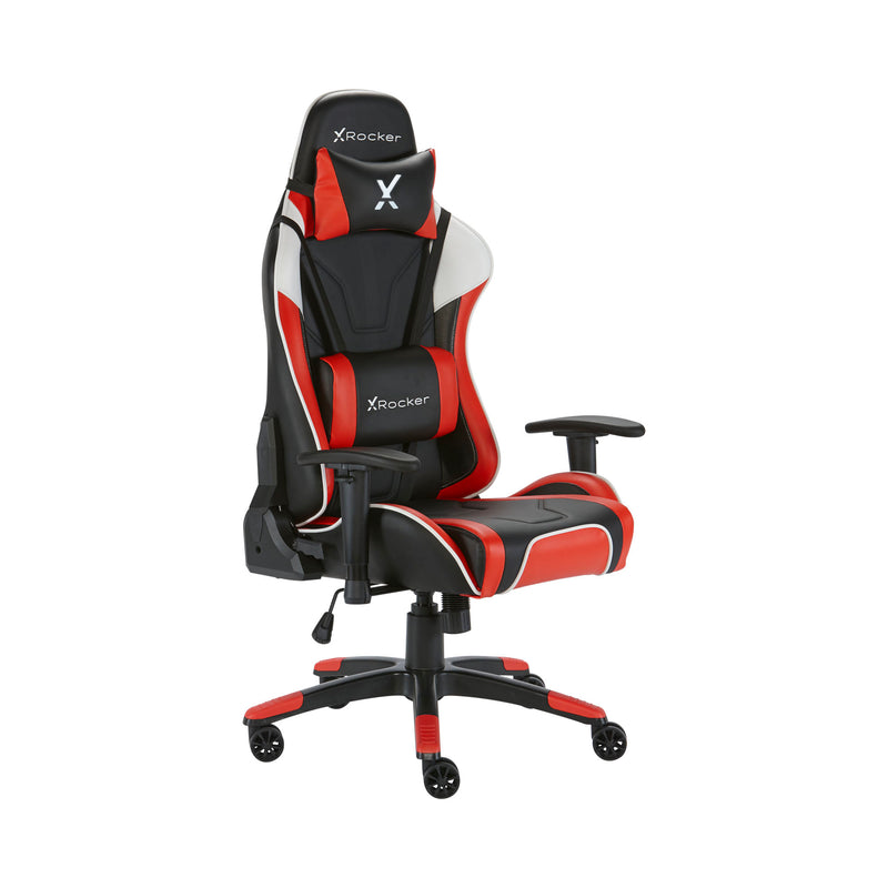 X Rocker | Agility Sport Esport Gaming Chair with Comfort Adjustability - RED