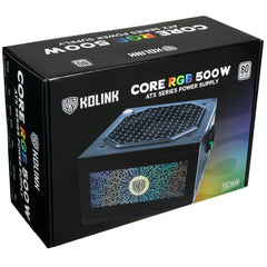 Kolink Core RGB Series 500W 80 Plus Certified RGB Power Supply