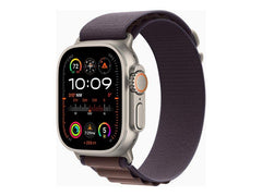 Apple Watch Ultra 2 (GPS + Cellular) - 49 mm - Titanium Case with Indigo Alpine Loop - Band Size: L