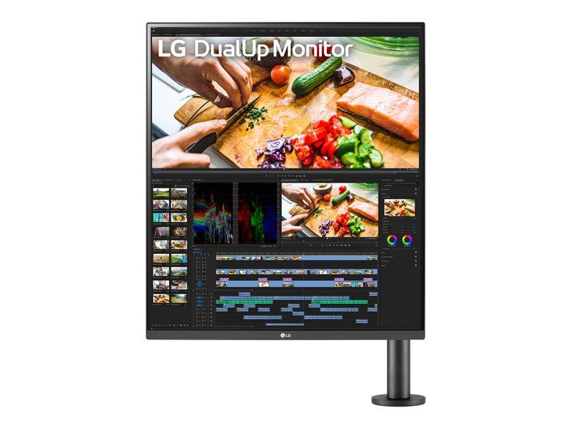 LG DualUp 28MQ780-B 27.6" Quad HD IPS Monitor - Black