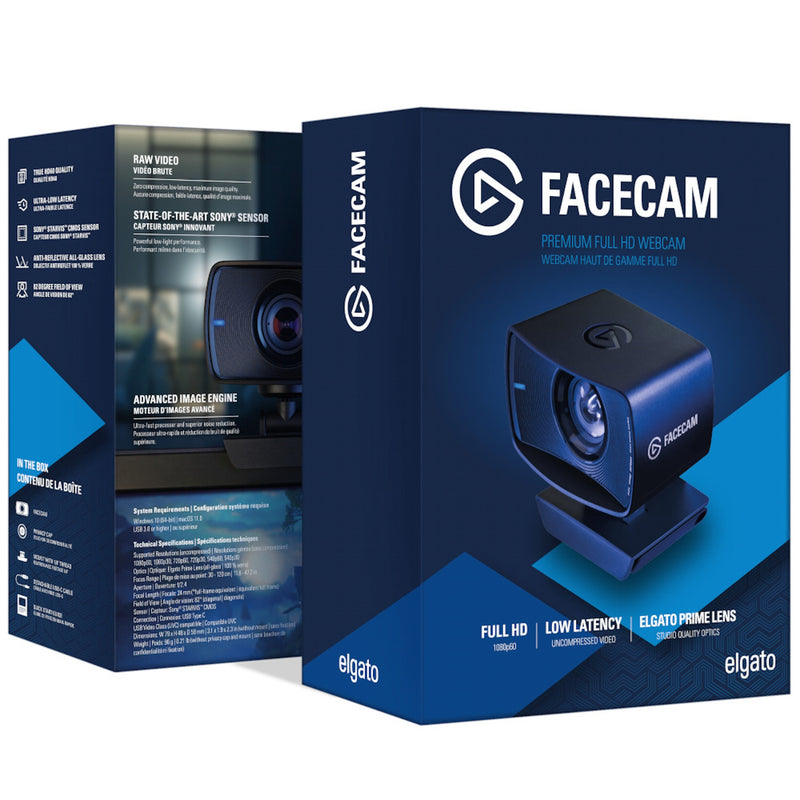 Elgato Premium Facecam Full HD Streaming Camera