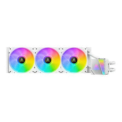 ANTEC Symphony 360 AiO Liquid CPU Cooler, Universal Socket, White, 360mm Radiator