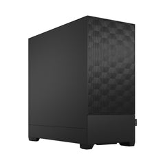 Fractal Design Pop Air (Black TG) Gaming Case w/ Clear Glass Window, ATX, Hexagonal Mesh Front, 3 Fans