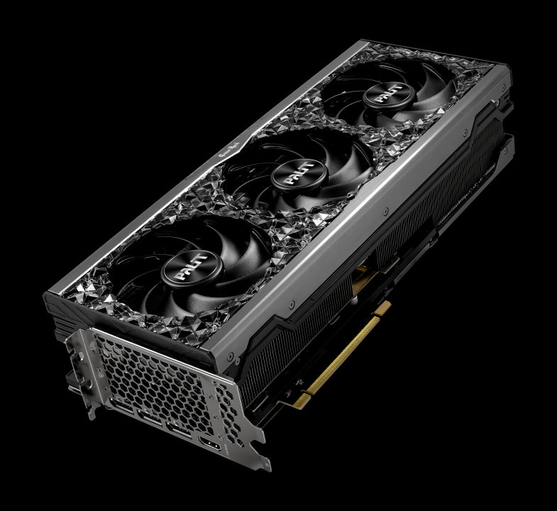 Palit RTX4070 Ti SUPER GameRock OmniBlack Graphics Card, 16GB DDR6X