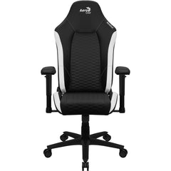 AeroCool Crown Nobility Series Gaming Chair - Black/White