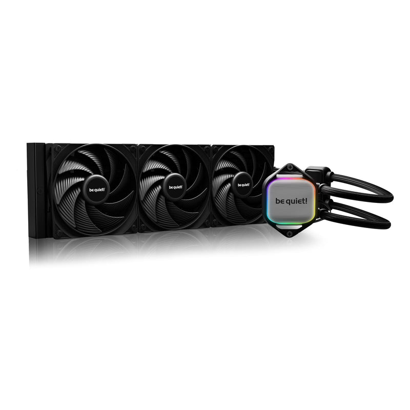 be quiet! Pure Loop 2 360mm AIO CPU Water Cooler, Universal Socket, 3x Pure Wings 3 120mm PWM high-speed fans, 2100RPM, ARGB