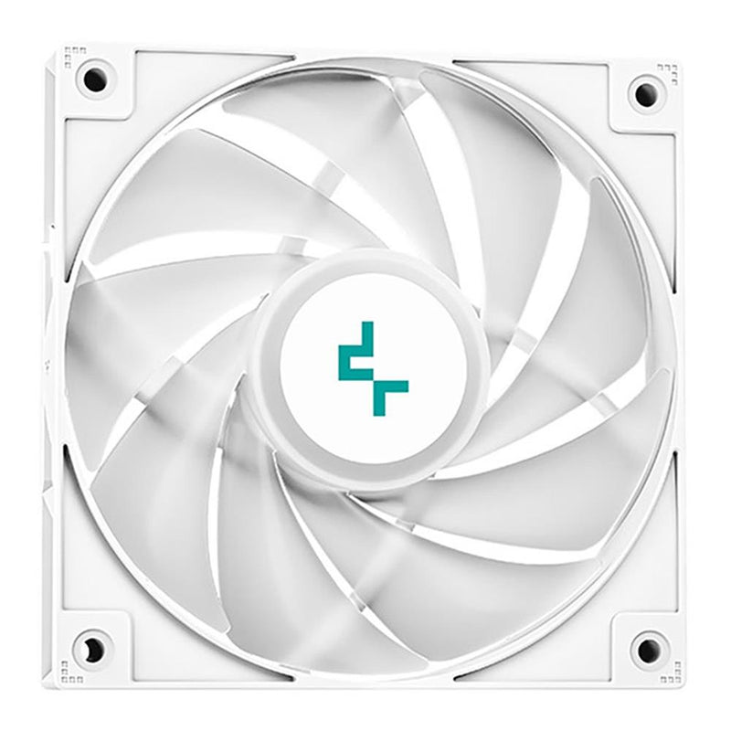 DeepCool LE720 White AIO Cooler, 3x120mm ARGB PWM Fan, Copper Heatsink, Aluminium Radiator, Intel/AMD