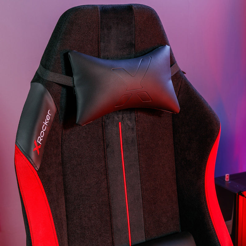 X Rocker | ONYX Office Gaming Chair - Black/Red