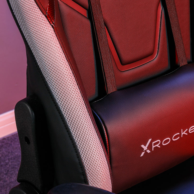 X Rocker | Agility Jr Esport Gaming Chair with Comfort Adjustability for Junior Gamers - RGB